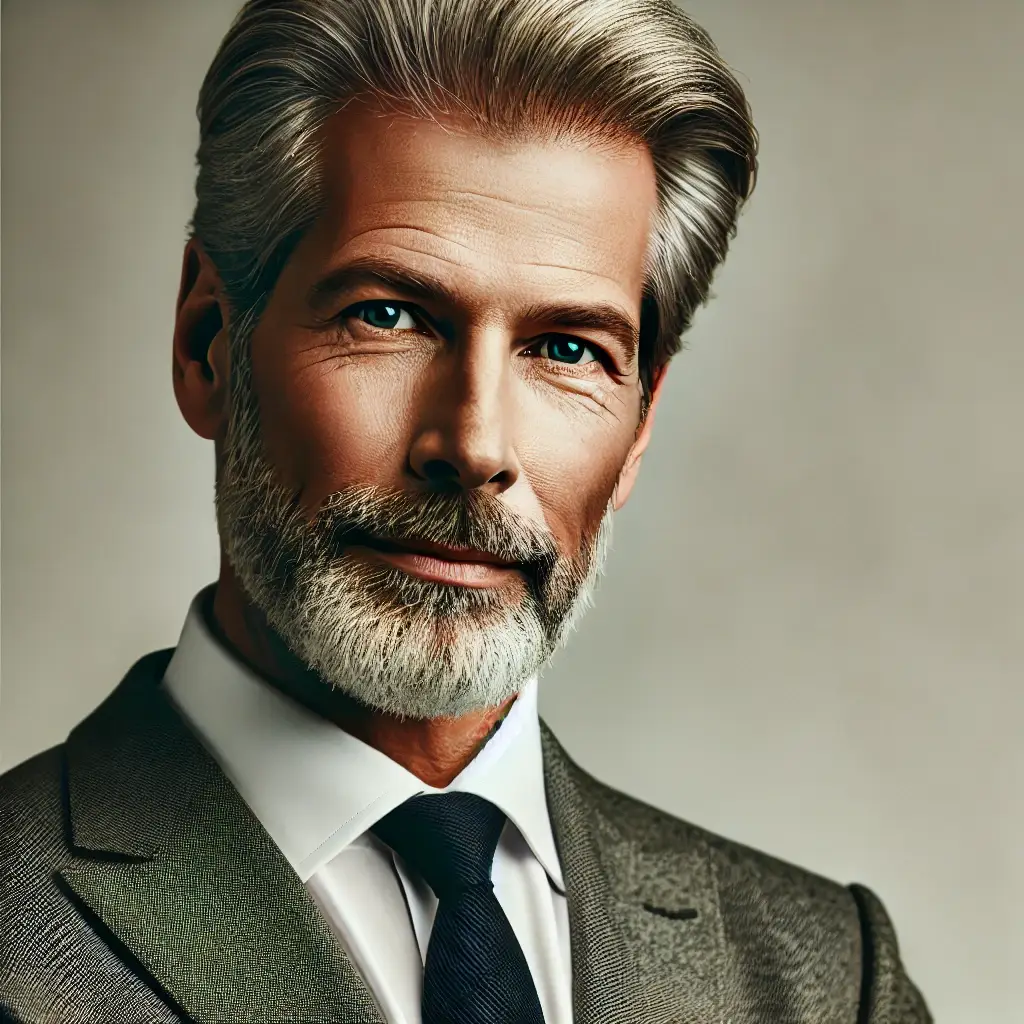 male face
