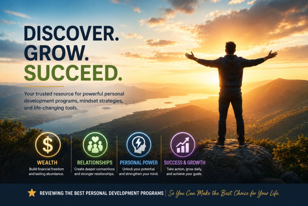 Personal development programs for wealth, relationships, personal growth and success by KevGuru