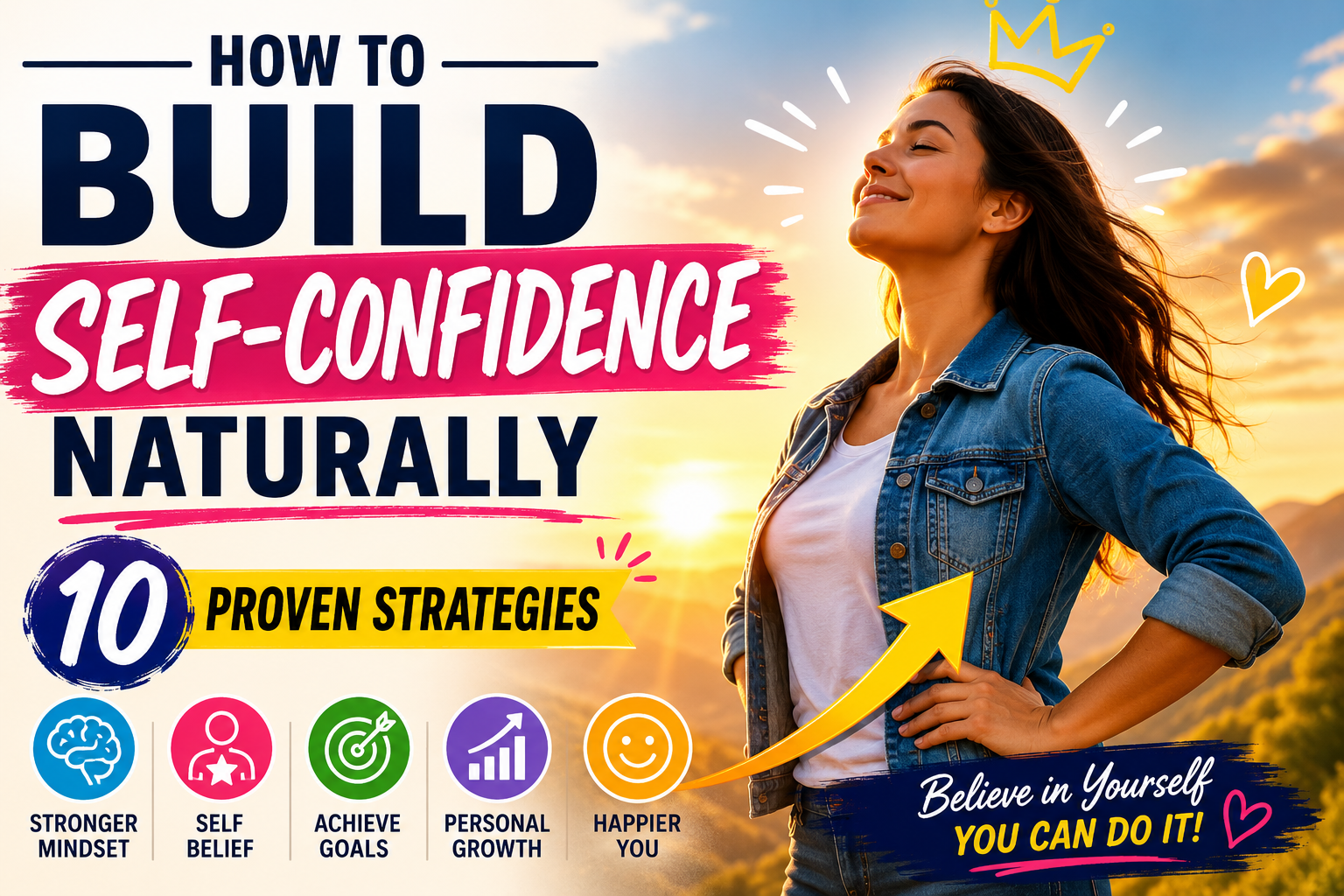 build self-confidence naturally