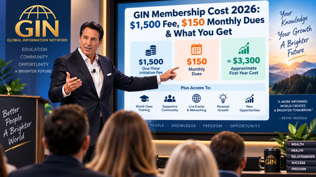 GIN Membership Cost