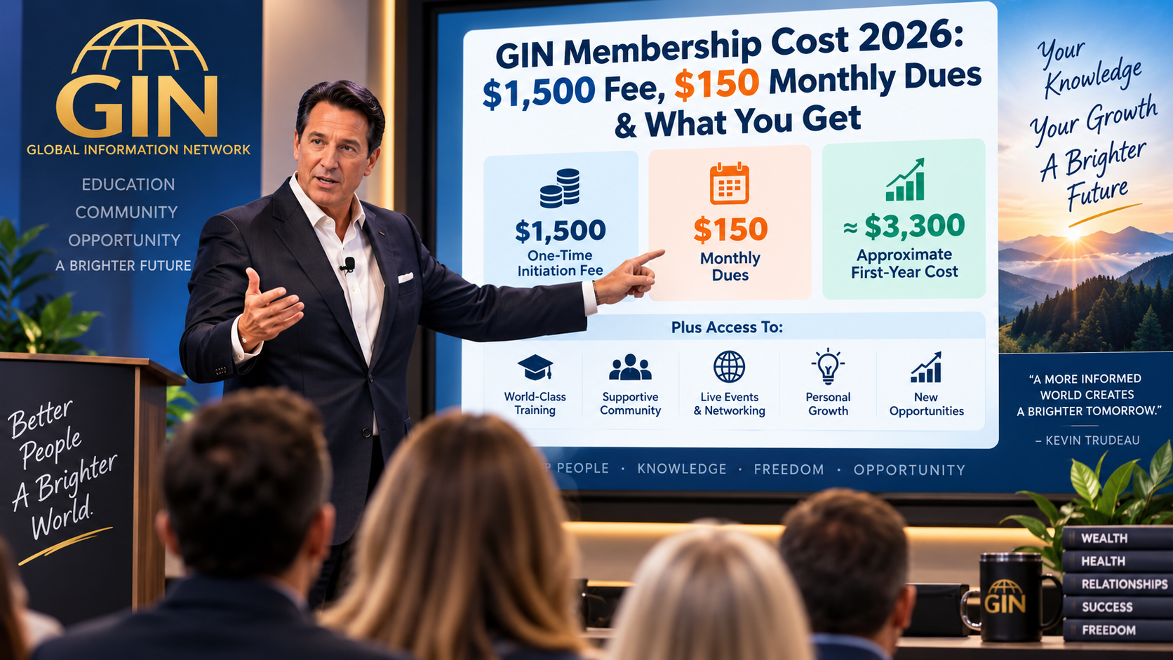 GIN Membership Cost 2026 - $1,500 Fee, $150 Monthly Dues and What You Get