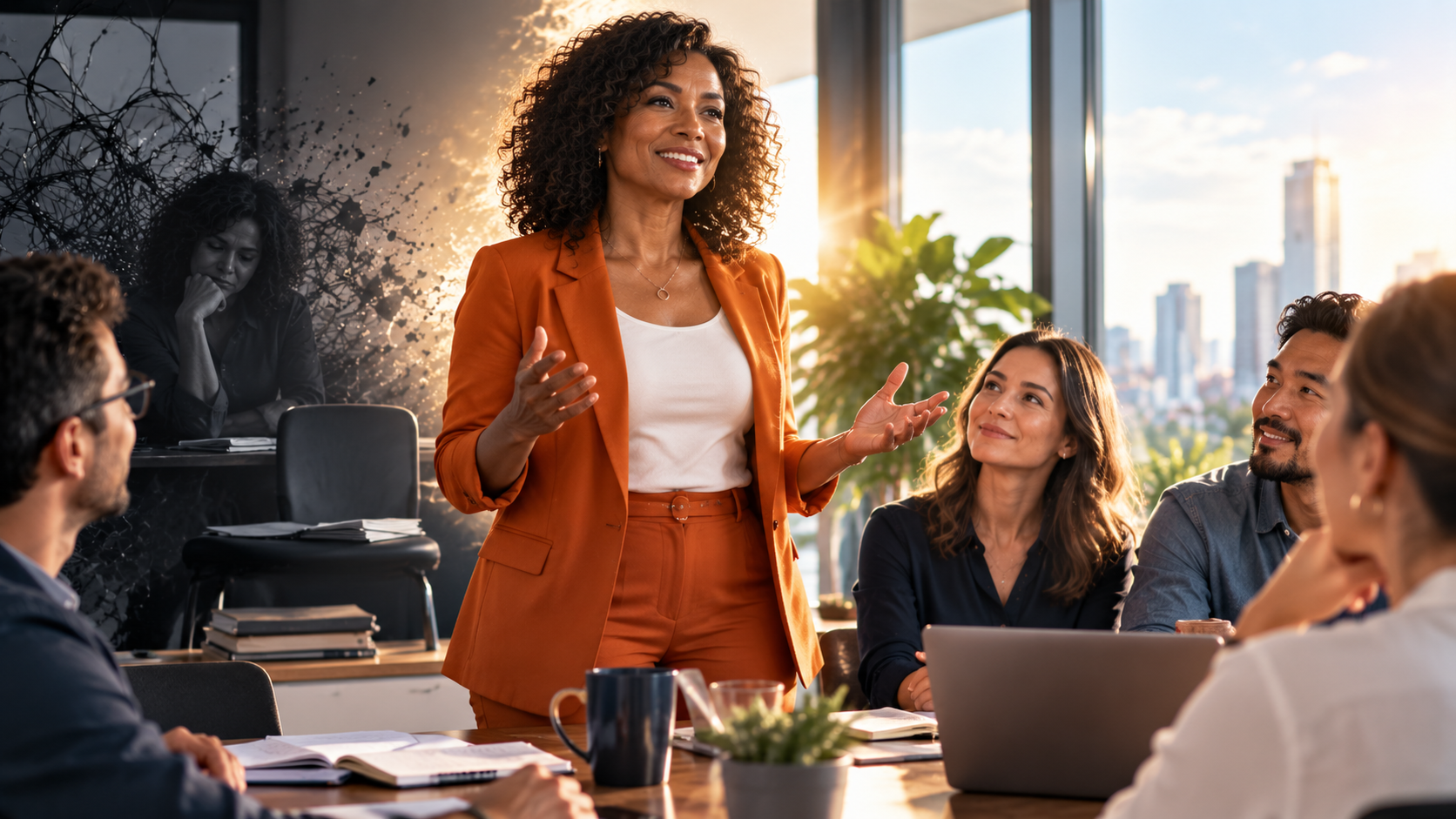 Superpower Processes activating confidence leadership and positive qualities